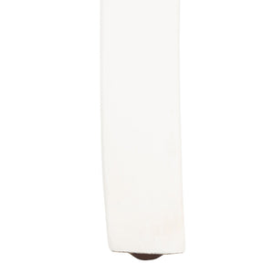 Safavieh Maika Dining Chair - Contemporary White Elm Frame With Cane Accents For Stylish Dining Comfort White DCH9500A