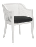 Safavieh Rina Dining Chair White/Black DCH9501A