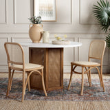 Safavieh Keiko Cane Dining Side Chair Natural Wood DCH9505A-SET2