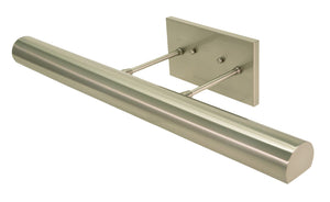 House Of Troy Direct Wire Modern Led Picture Lights For Art Display - Dimmable, Even Light, No Uv - 24" Long Satin Nickel Metal Dcledz24-52