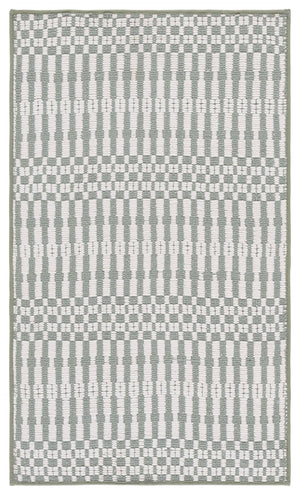 Safavieh Deco 105y Sage Ivory Area Rug - Luxurious, Washable Comfort For Any Space, 2'3" X 3'9" Size Sage ,Ivory Cotton Dco105y-2745