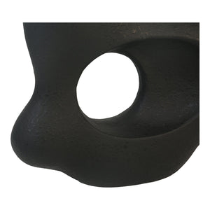 Moe's Home Matter Ecomix Sculpture - Handcrafted Eco-friendly Art Piece With Organic Silhouette For Unique Décor Black Ecomix 100% (Ecomix Is Mixture Of Recycled Paper,Natural Gum And Chalk Powder.) Dd-1042-02