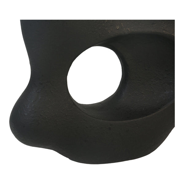 Moe's Home Matter Ecomix Sculpture - Handcrafted Eco-friendly Art Piece With Organic Silhouette For Unique Décor Black Ecomix 100% (Ecomix Is Mixture Of Recycled Paper,Natural Gum And Chalk Powder.) Dd-1042-02