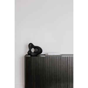 Moe's Home Matter Ecomix Sculpture - Handcrafted Eco-friendly Art Piece With Organic Silhouette For Unique Décor Black Ecomix 100% (Ecomix Is Mixture Of Recycled Paper,Natural Gum And Chalk Powder.) Dd-1042-02