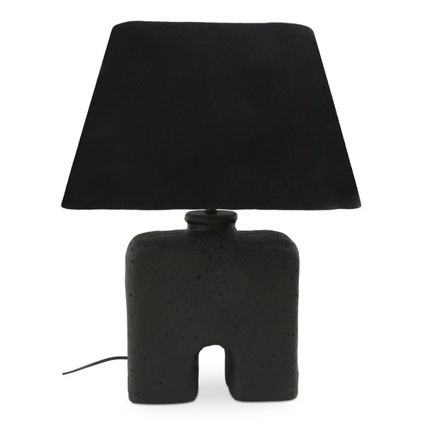 Moe's Home Yara Table Lamp - Eco-friendly Ecomix Base With Mango Wood Neck And Textured Cotton Shade Design Black Ecomix Base And A
Mango Wood Neck,Textured Cotton Shade Dd-1052-02