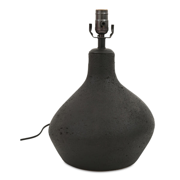 Moe's Home Hanna Table Lamp - Ecomix Base With Textured Cotton Shade, Inspired By Lava Stone Aesthetic Black Ecomix Base And A
Mango Wood Neck,Textured Cotton Shade Dd-1053-02