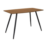 CorLiving Thea Dining Table for Small Spaces Brown DDW-455-T