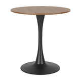 CorLiving Round Marbled Bistro Table 28" Brown DDW-503-T