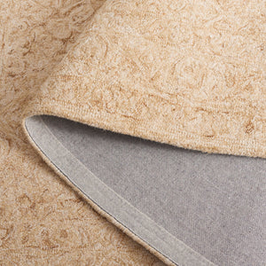 Safavieh Dip Hand-tufted Area Rug With Floral Motifs - Luxurious Wool Blend For Modern Home Elegance Gold ,Ivory 80% Wool,20% Cotton Ddy151d-3