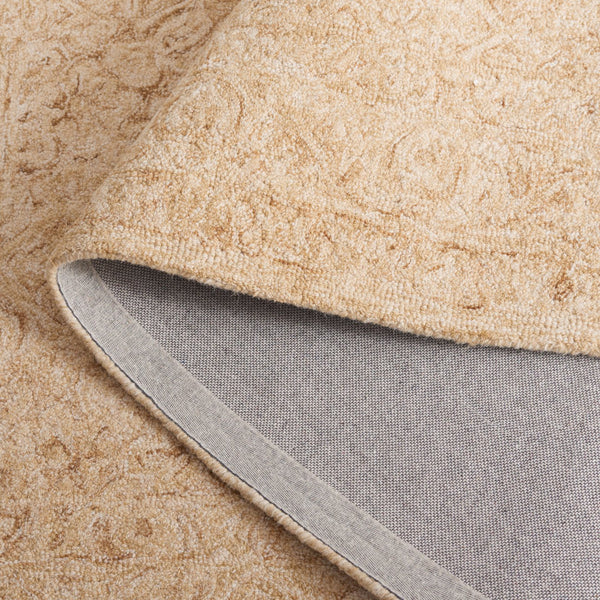 Safavieh Dip Hand-tufted Area Rug With Floral Motifs - Luxurious Wool Blend For Modern Home Elegance Gold ,Ivory 80% Wool,20% Cotton Ddy151d-3