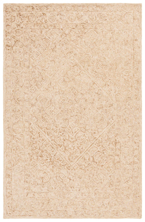 Safavieh Dip Hand-tufted Area Rug With Floral Motifs - Luxurious Wool Blend For Modern Home Elegance Gold ,Ivory 80% Wool,20% Cotton Ddy151d-3