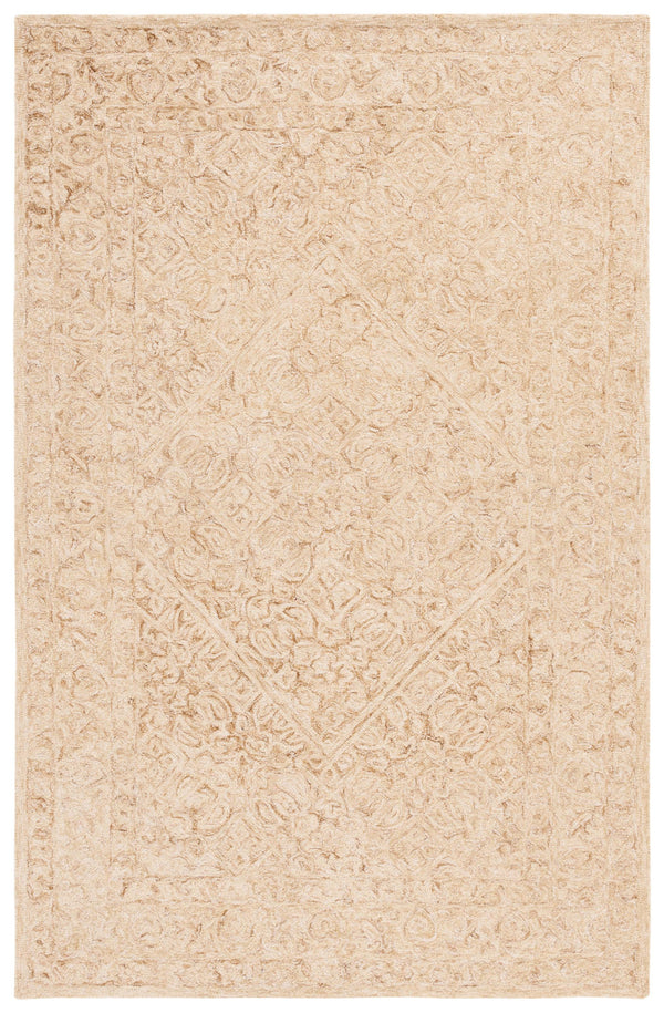 Safavieh Dip Hand-tufted Area Rug With Floral Motifs - Luxurious Wool Blend For Modern Home Elegance Gold ,Ivory 80% Wool,20% Cotton Ddy151d-3
