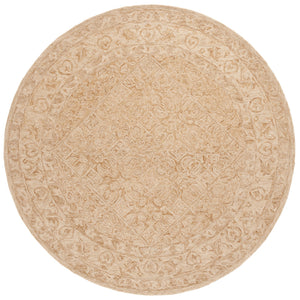 Safavieh Dip Hand-tufted Area Rug With Floral Motifs - Luxurious Wool Blend For Modern Home Elegance Gold ,Ivory 80% Wool,20% Cotton Ddy151d-3