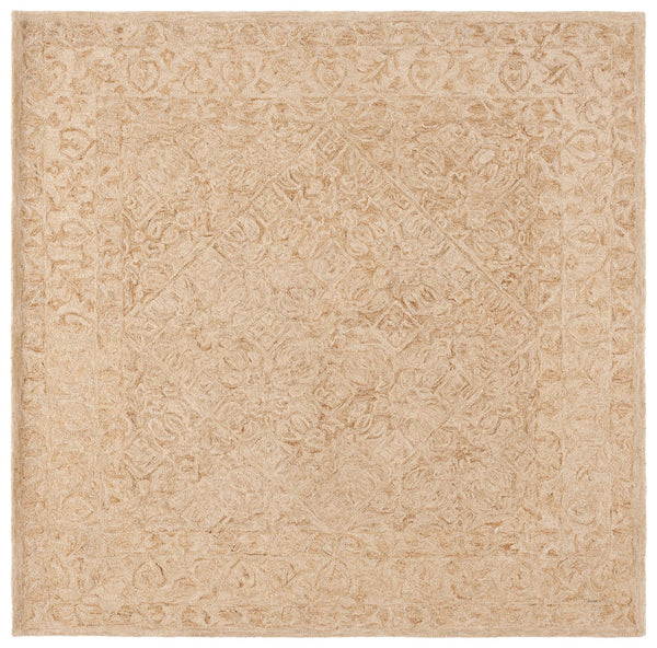 Safavieh Dip Hand-tufted Area Rug With Floral Motifs - Luxurious Wool Blend For Modern Home Elegance Gold ,Ivory 80% Wool,20% Cotton Ddy151d-3