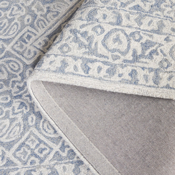 Safavieh Dip Hand-tufted Area Rug With Floral Motifs - Luxurious Wool Blend For Modern Home Elegance Grey ,Ivory 80% Wool,20% Cotton Ddy151f-4