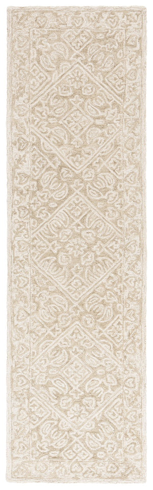 Safavieh Dip Hand-tufted Area Rug With Floral Motifs - Luxurious Wool Blend For Modern Home Elegance Sage ,Ivory 80% Wool,20% Cotton Ddy151w-4
