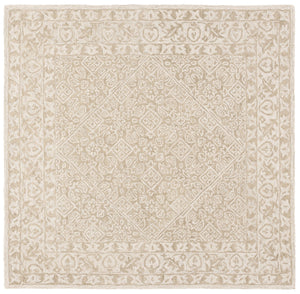 Safavieh Dip Hand-tufted Area Rug With Floral Motifs - Luxurious Wool Blend For Modern Home Elegance Sage ,Ivory 80% Wool,20% Cotton Ddy151w-4