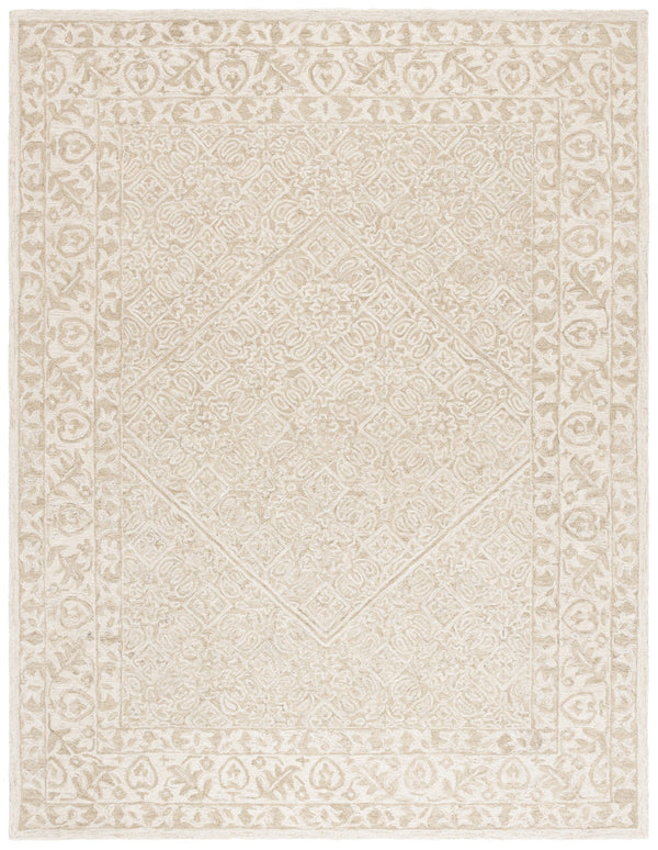 Safavieh Dip Hand-tufted Area Rug With Floral Motifs - Luxurious Wool Blend For Modern Home Elegance Sage ,Ivory 80% Wool,20% Cotton Ddy151w-4