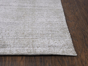 Alora Decor Demure Hand-Tufted Gray Rug With Wool-Viscose Blend, Soft Sheen & Durable Transitional Style 9' x 12' DEMDE100000460912