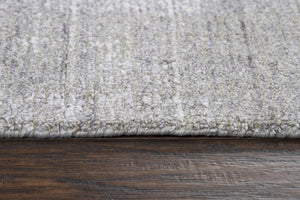Alora Decor Demure Hand-Tufted Gray Rug With Wool-Viscose Blend, Soft Sheen & Durable Transitional Style 9' x 12' DEMDE100000460912
