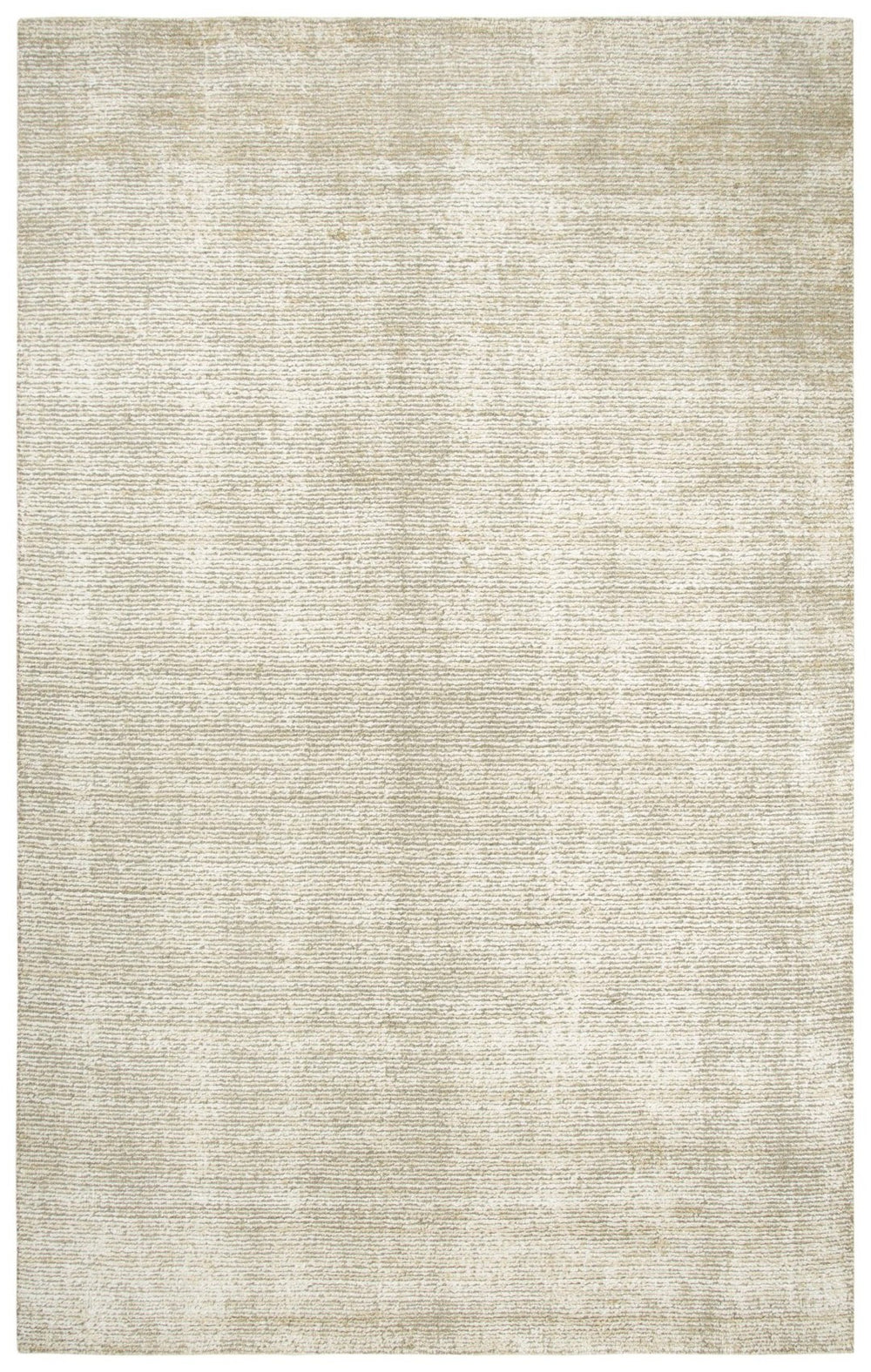 Alora Decor Demure Hand-Tufted Beige Rug In Viscose-Wool Blend — Soft Sheen, Durable Artisan Transitional Style 5' x 8' DEMDE100200040508
