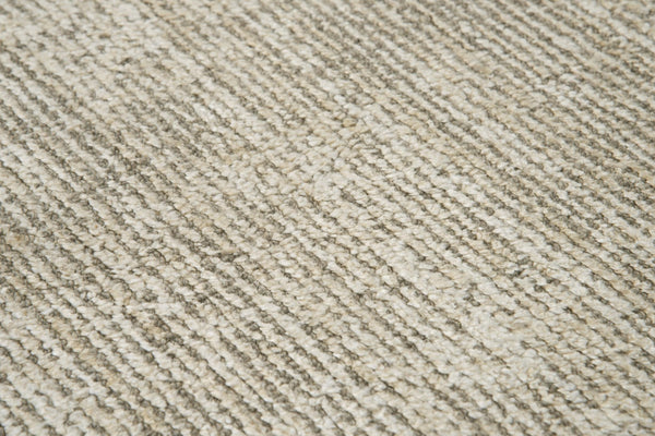 Alora Decor Demure Hand-Tufted Beige Rug In Viscose-Wool Blend — Soft Sheen, Durable Artisan Transitional Style 5' x 8' DEMDE100200040508