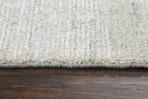 Alora Decor Demure Gray Hand-Tufted Viscose Wool Area Rug — Soft Plush Feel, Neutral Transitional Elegance 9' x 12' DEMDE100300790912