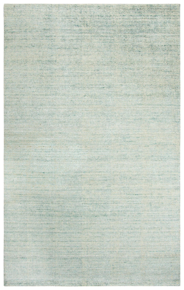 Alora Decor Demure Hand-Tufted Aqua Rectangle Rug In Viscose-Wool Blend, Plush Coastal Transitional Style, Artisanal Quality Infused 5' x 8' DEMDE1004AA000508