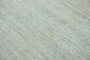 Alora Decor Demure Hand-Tufted Aqua Rectangle Rug In Viscose-Wool Blend, Plush Coastal Transitional Style, Artisanal Quality Infused 5' x 8' DEMDE1004AA000508