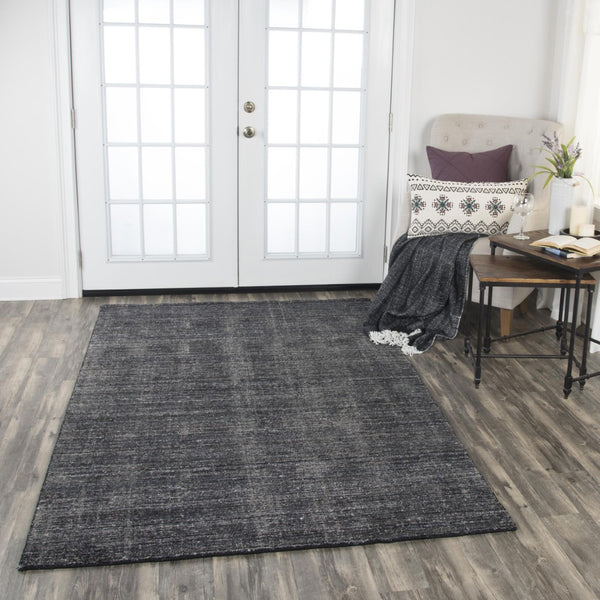 Alora Decor Demure Hand-Tufted Gray Area Rug — 60% Viscose 40% Wool, Soft Sheen, Transitional Elegance 9' x 12' DEMDE100600060912