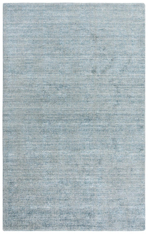 Alora Decor Demure Coastal Blue Hand-Tufted Rug — Luxurious 60% Viscose/40% Wool Plush Texture For Homes 5' x 8' DEMDE1007AA000508