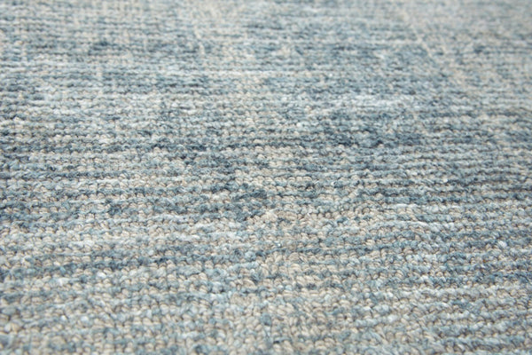 Alora Decor Demure Coastal Blue Hand-Tufted Rug — Luxurious 60% Viscose/40% Wool Plush Texture For Homes 5' x 8' DEMDE1007AA000508