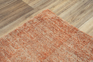 Alora Decor Demure Hand‑Tufted Rust Orange Area Rug With Viscose‑Wool Blend, Plush Sheen And Transitional Elegance 9' x 12' DEMDE1008TT000912