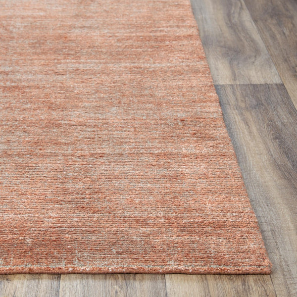 Alora Decor Demure Hand‑Tufted Rust Orange Area Rug With Viscose‑Wool Blend, Plush Sheen And Transitional Elegance 9' x 12' DEMDE1008TT000912