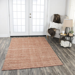 Alora Decor Demure Hand‑Tufted Rust Orange Area Rug With Viscose‑Wool Blend, Plush Sheen And Transitional Elegance 9' x 12' DEMDE1008TT000912
