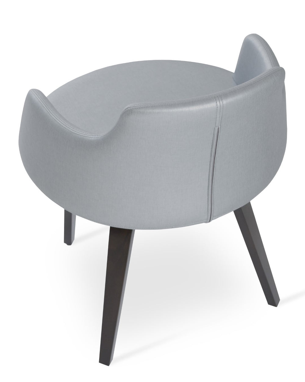 Soho Concept Dervish Plywood Armchair Dining Chair In Turquoise & Natural - Luxurious Fabrics, 10-year Guarantee   Soho-concept-dining-chair-02593