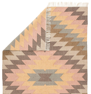 Jaipur Living Jaipur Living Mojave Flatweave Kilim Polyester Rug Southwestern Fringe Accent 8'10" X 11'9" RUG139679