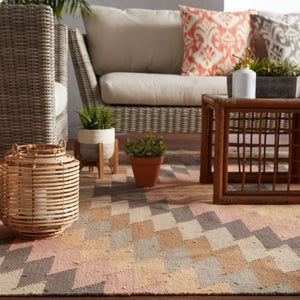 Jaipur Living Jaipur Living Mojave Flatweave Kilim Polyester Rug Southwestern Fringe Accent 8'10" X 11'9" RUG139679