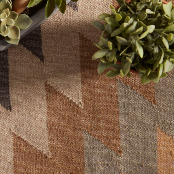 Jaipur Living Jaipur Living Mojave Flatweave Kilim Polyester Rug Southwestern Fringe Accent 8'10" X 11'9" RUG139679