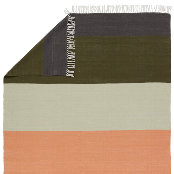Jaipur Living Jaipur Living Swane Flatweave Polyester Striped Rug for Patio or Room 7'10"X9'10" RUG138235