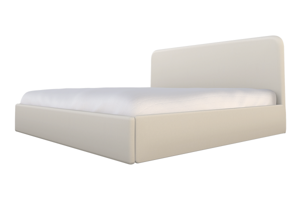 Moss Home Detroit King Bed - Modern Minimalism Meets Sleek Sophistication For A Contemporary Bedroom Retreat Cloud 100% Olefin Detr-bed-kin-celclo