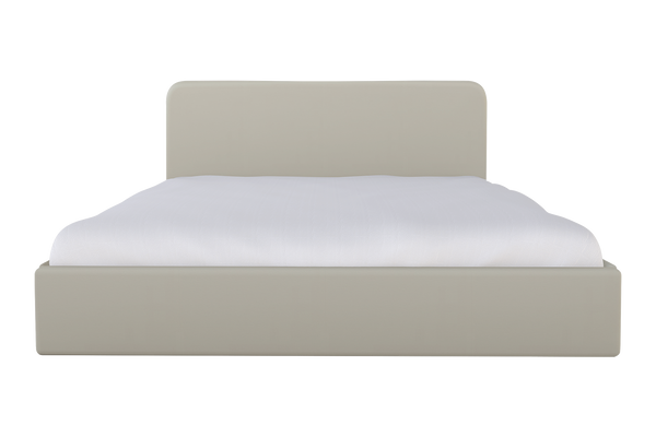 Moss Home Detroit King Bed – Modern Minimalism With Sleek Sophistication For A Contemporary Bedroom Design Cloud 100% Polyester Detr-bed-kin-shoclo