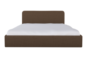 Moss Home Detroit King Bed - Modern Minimalism With Sleek Sophistication For A Contemporary Bedroom Retreat Cafe 100% Polyester Detr-bed-kin-stucaf