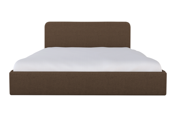 Moss Home Detroit King Bed - Modern Minimalism With Sleek Sophistication For A Contemporary Bedroom Retreat Cafe 100% Polyester Detr-bed-kin-stucaf