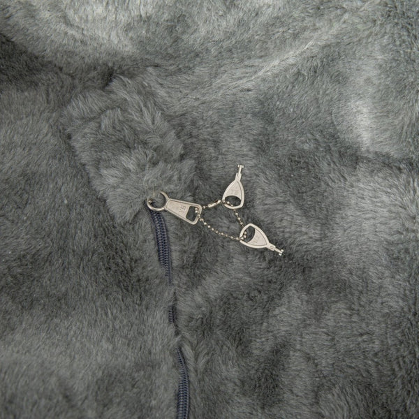 English Elm Duncan Oversized Refillable Bean Bag Chair - Ultimate Comfort for Gaming, Lounging, and Relaxation Gray Furry DG-BEAN-LARGE-FUR-GY-GG