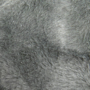 English Elm Duncan Oversized Refillable Bean Bag Chair - Ultimate Comfort for Gaming, Lounging, and Relaxation Gray Furry DG-BEAN-LARGE-FUR-GY-GG