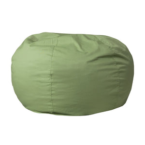 English Elm Duncan Oversized Refillable Bean Bag Chair - Ultimate Comfort for Gaming, Lounging, and Relaxation Green DG-BEAN-LARGE-SOLID-GRN-GG