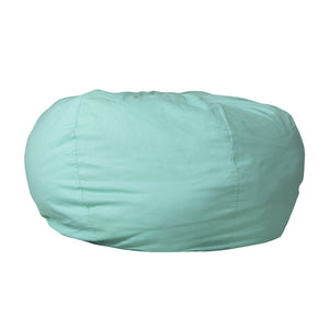 English Elm Duncan Oversized Refillable Bean Bag Chair - Ultimate Comfort for Gaming, Lounging, and Relaxation Mint Green DG-BEAN-LARGE-SOLID-MTGN-GG