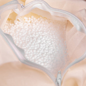 English Elm Duncan Oversized Refillable Bean Bag Chair - Ultimate Comfort for Gaming, Lounging, and Relaxation Light Pink DG-BEAN-LARGE-SOLID-PK-GG