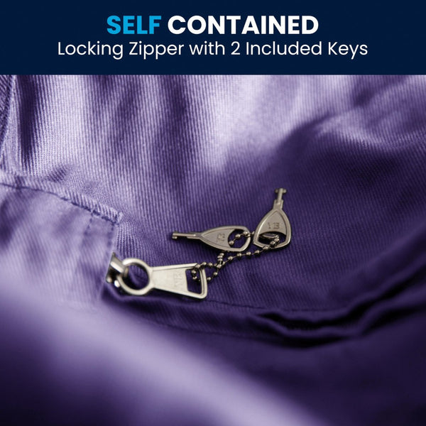 English Elm Dillon Refillable Bean Bag Chair for Kids and Teens - Comfy, Durable, Easy-Clean Fun Seating Option Purple DG-BEAN-SMALL-SOLID-PUR-GG